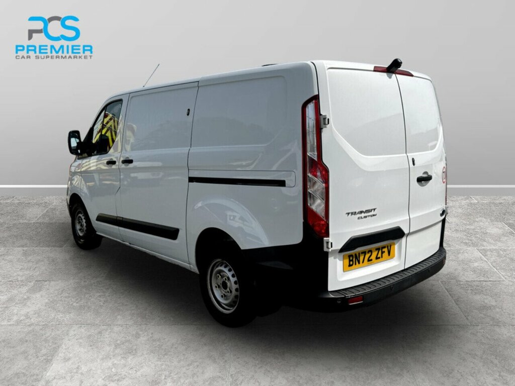 Ford Transit Custom 300 Ecoblue Leader BN72ZFV White #2
