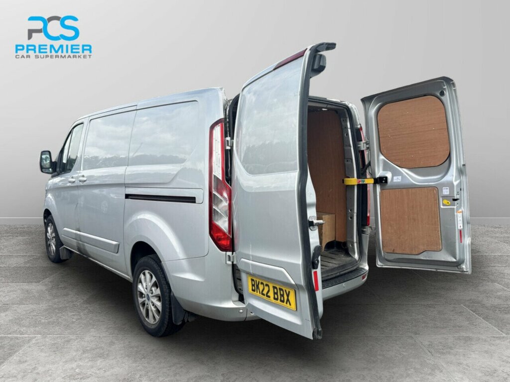 Ford Transit Custom 300 Ecoblue Limited BK22BBX Silver #6
