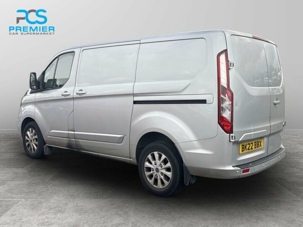 Ford Transit Custom 300 Ecoblue Limited BK22BBX Silver #5