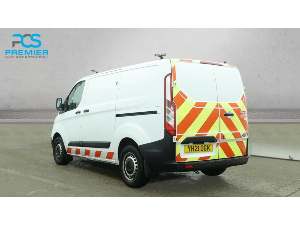 Ford Transit Custom 320 Ecoblue Leader YH21OCK White #5