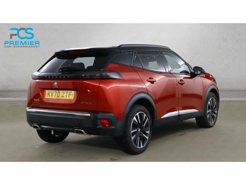 Peugeot 2008 Puretech Gt Line KV70ZTF Red #4