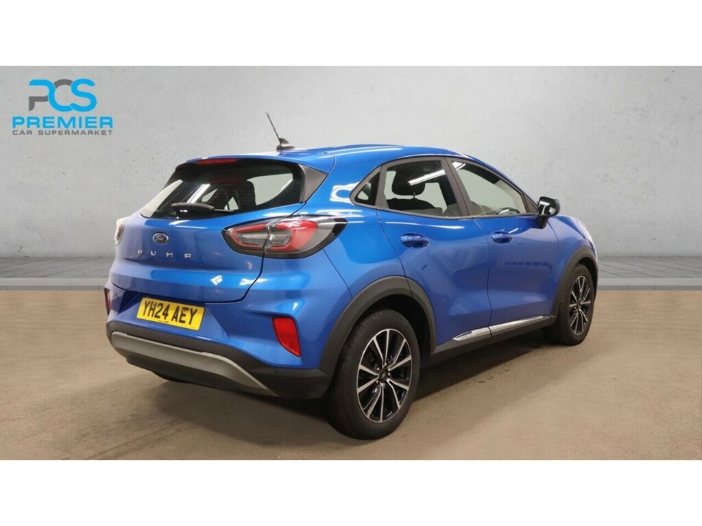 Ford Puma T Ecoboost Mhev Titanium YH24AEY Blue #4