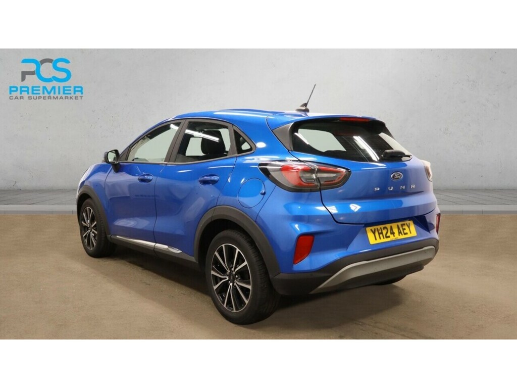 Ford Puma T Ecoboost Mhev Titanium YH24AEY Blue #6