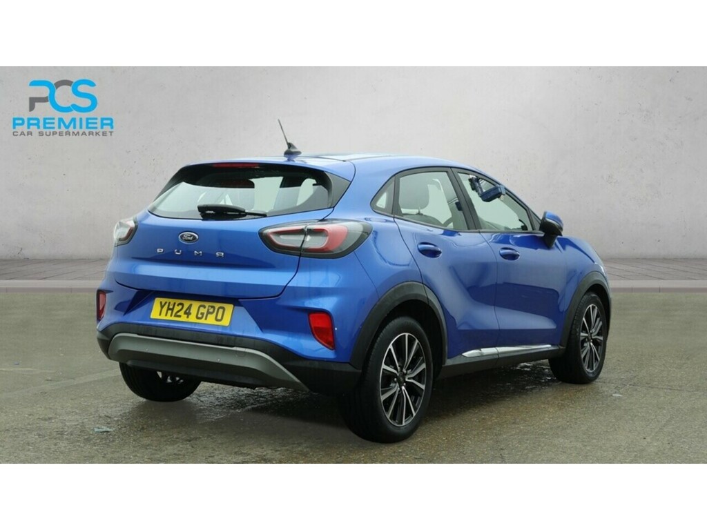 Ford Puma T Ecoboost Mhev Titanium YH24GPO Blue #4