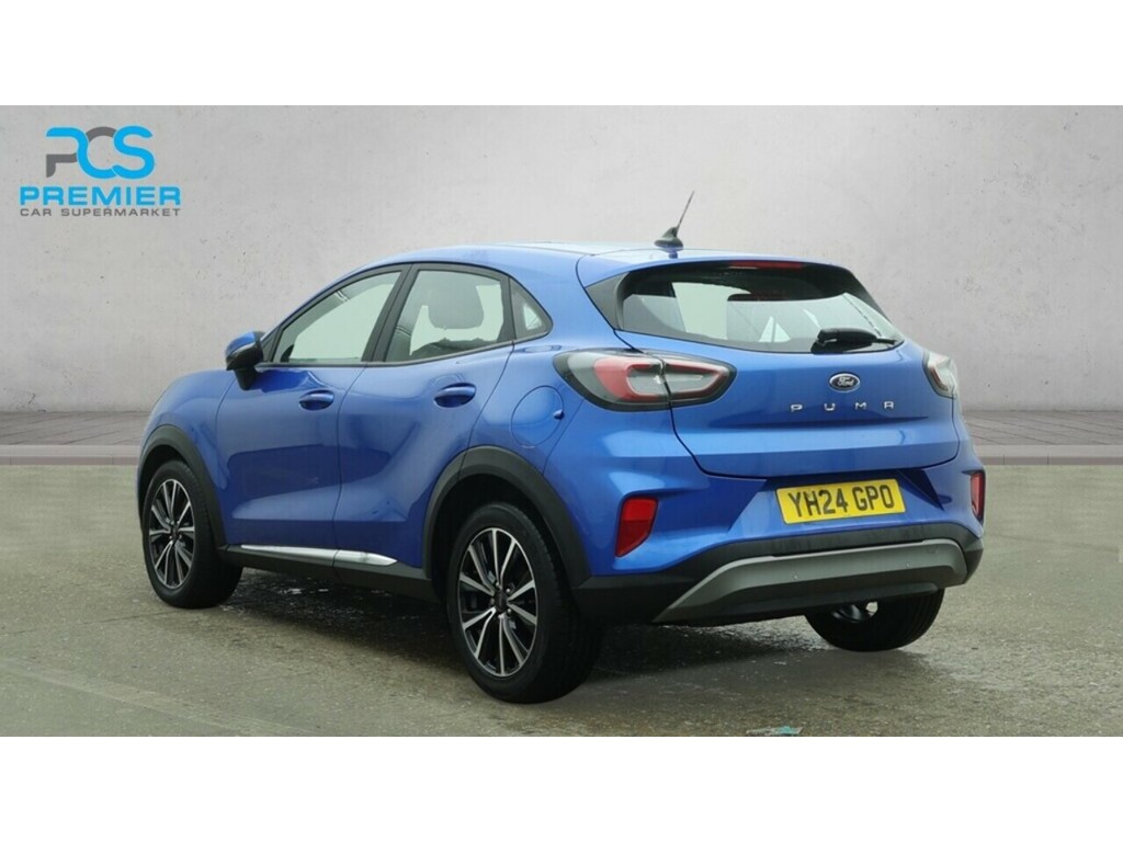 Ford Puma T Ecoboost Mhev Titanium YH24GPO Blue #6