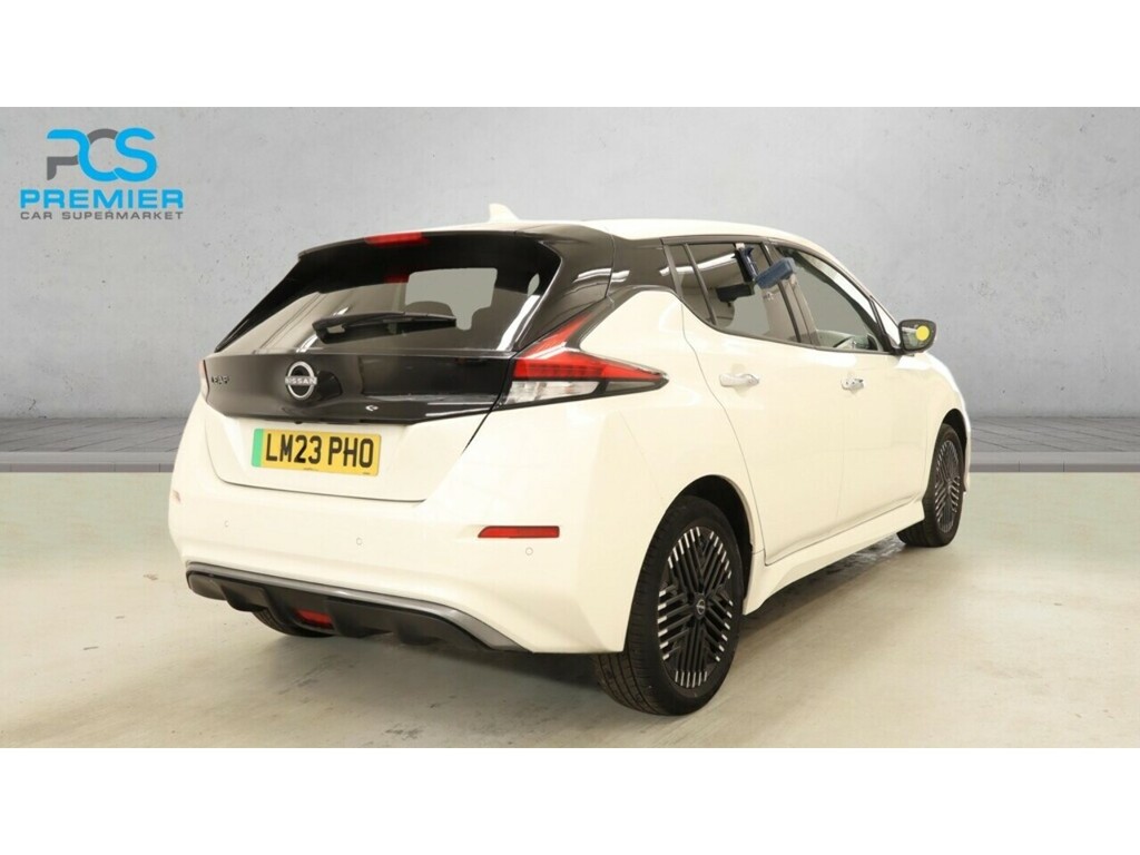 Nissan Leaf E Tekna LM23PHO White #4