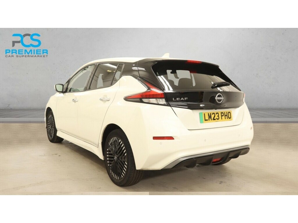 Nissan Leaf E Tekna LM23PHO White #6