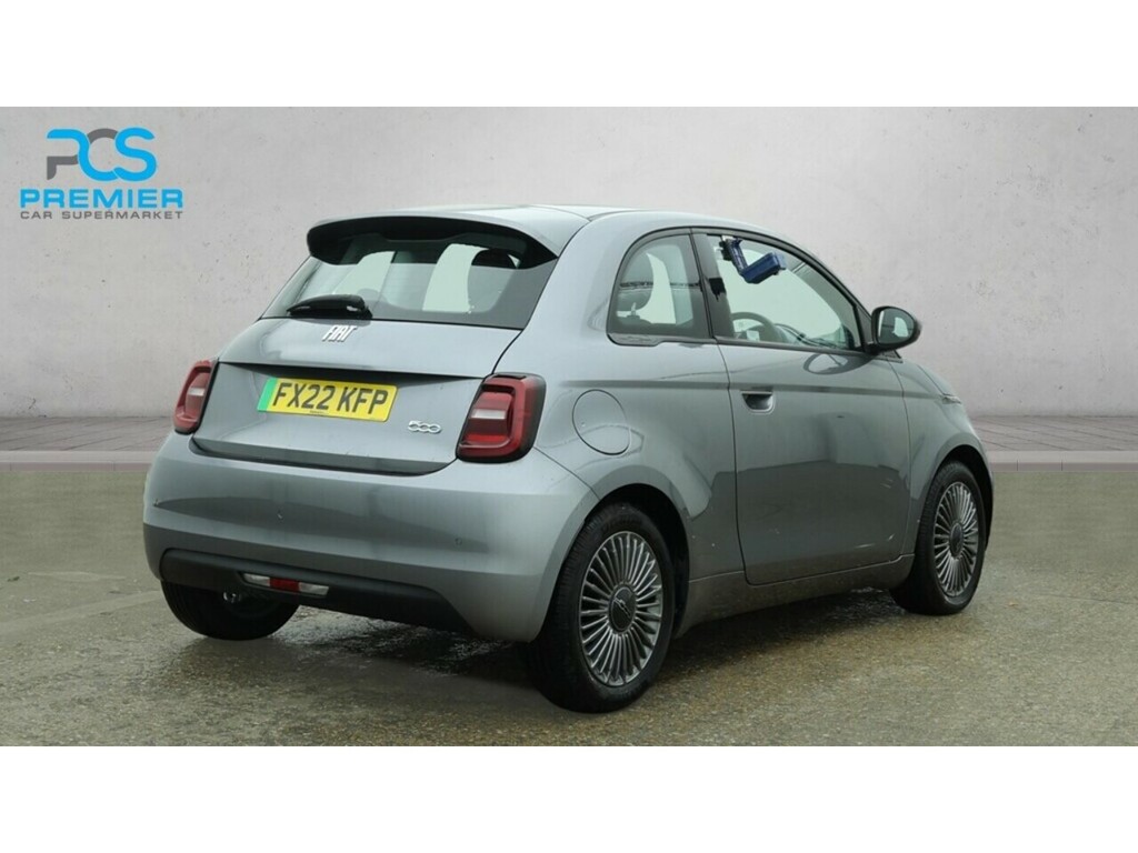 Fiat 500E Icon Grey #4
