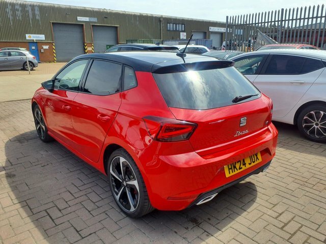 Seat Ibiza 1.0 Tsi Fr Sport Hatchback Euro HK24JUX Red #5