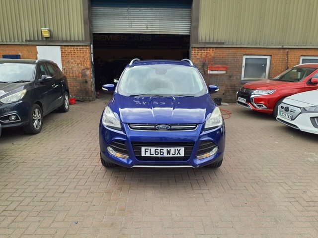 Ford Kuga 2.0 Tdci Titanium Suv 2Wd Euro 6 FL66WJX Blue #2