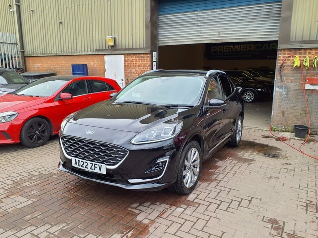 Ford Kuga 2.5 Duratec 14.4Kwh Vignale Suv Plug-in AO22ZFV Black #3