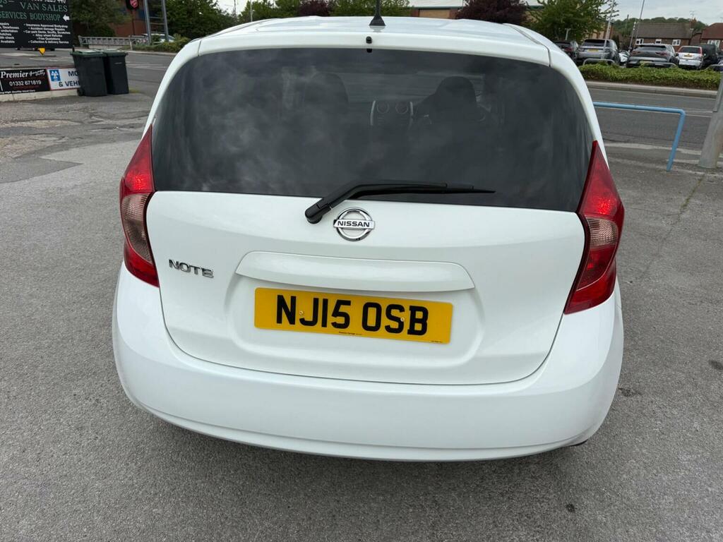 Nissan Note Hatchback 1.2 12V Acenta Euro 5 Ss 201515 White #4