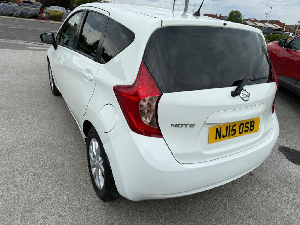 Nissan Note Hatchback 1.2 12V Acenta Euro 5 Ss 201515 White #5