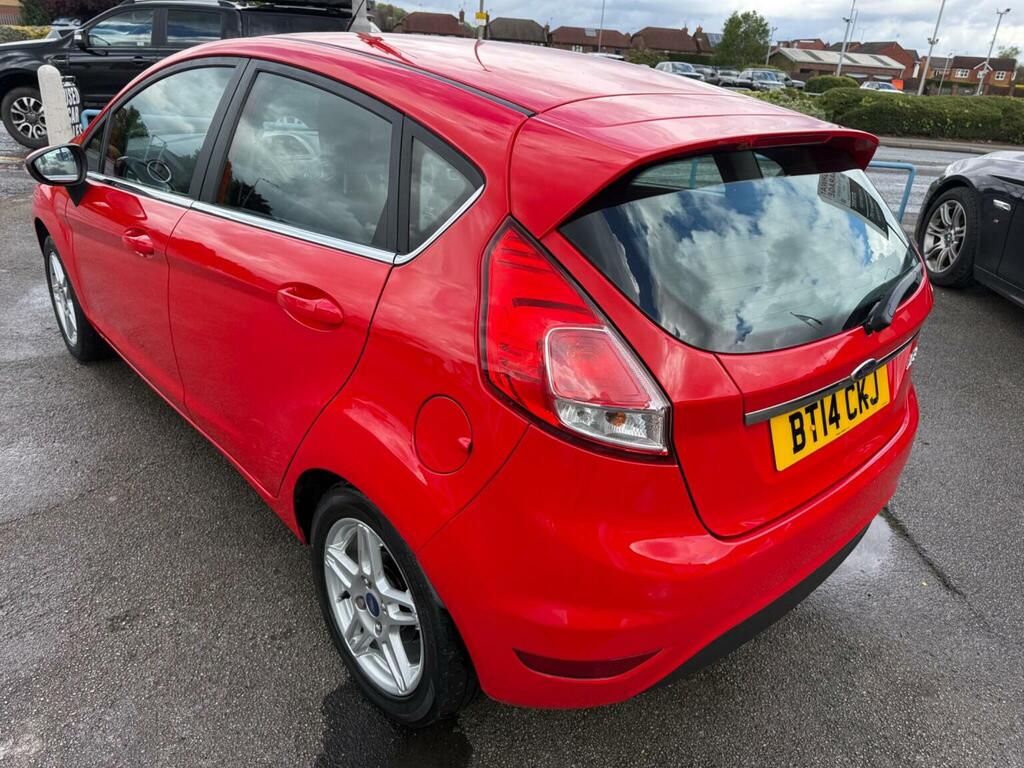 Ford Fiesta Hatchback 1.25 Zetec Euro 5 201414 BT14CKJ Red #6
