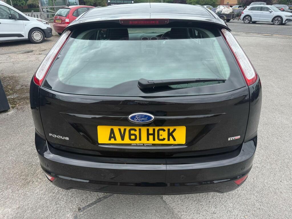 Ford Focus Hatchback 1.6 Tdci Dpf Sport 201161 Black #5