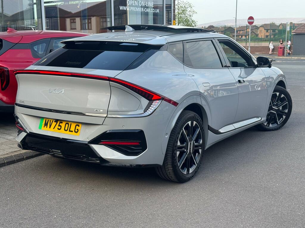Kia EV6 84 Kwh Gt-line S MV75OLG Grey #6