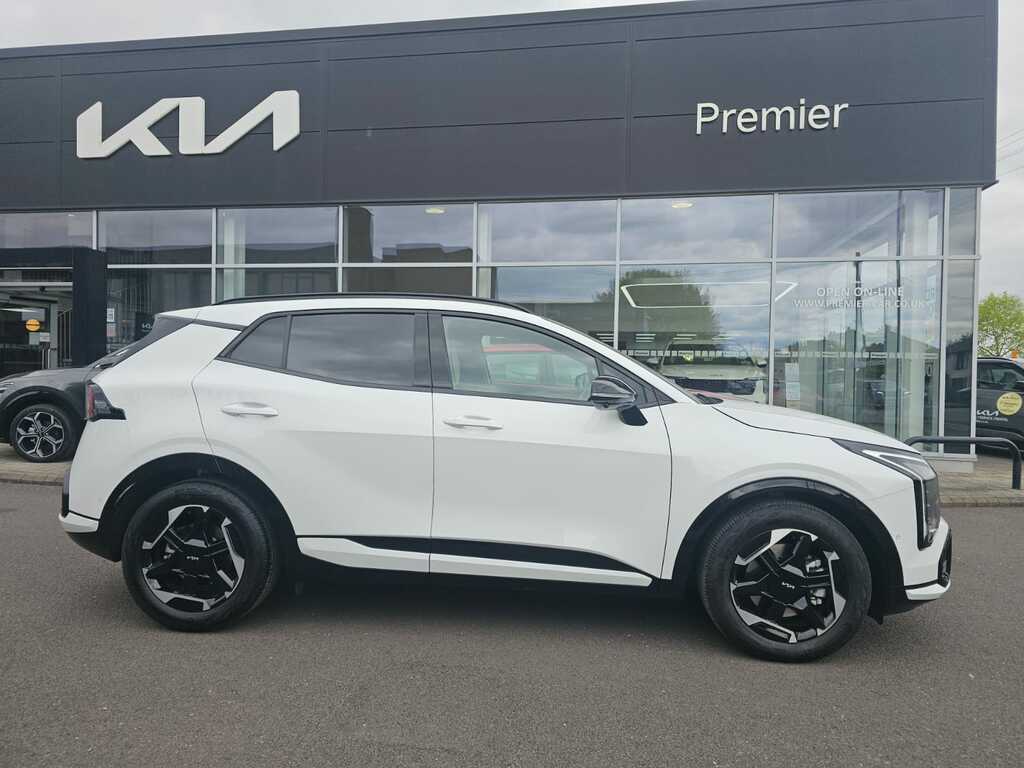 Kia Sportage 1.6 T-gdi Dct Gt-line S MW75RUR White #2