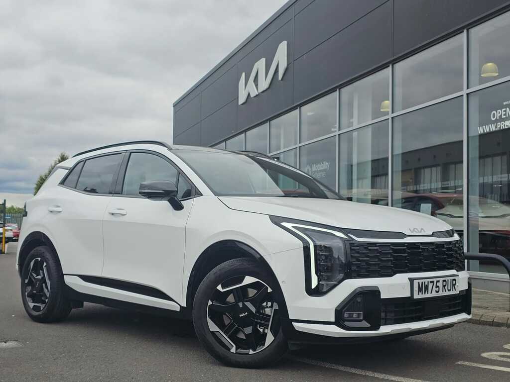 Kia Sportage 1.6 T-gdi Dct Gt-line S White