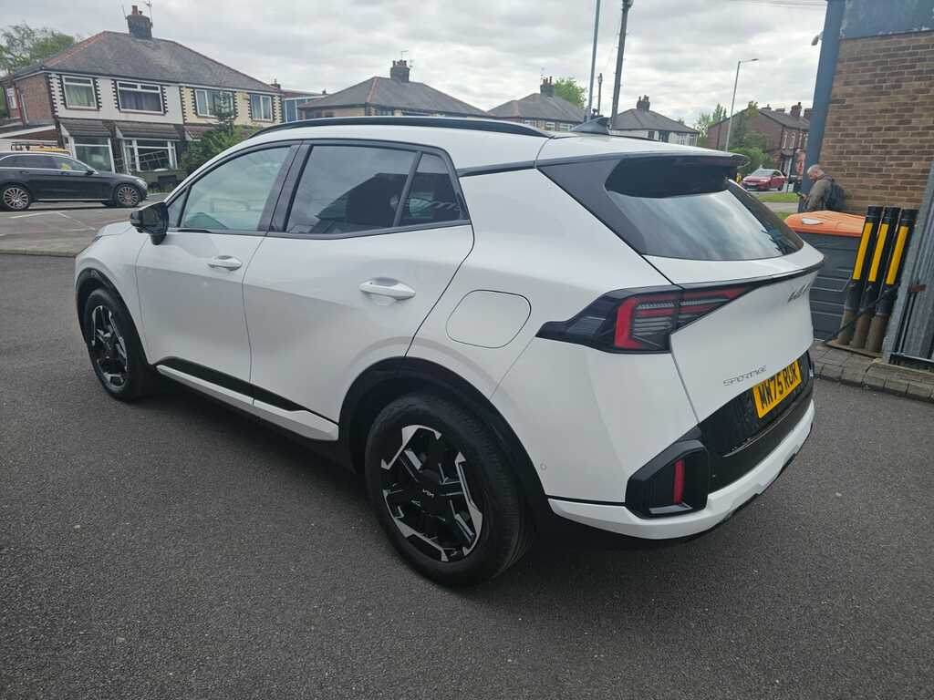 Kia Sportage 1.6 T-gdi Dct Gt-line S MW75RUR White #6