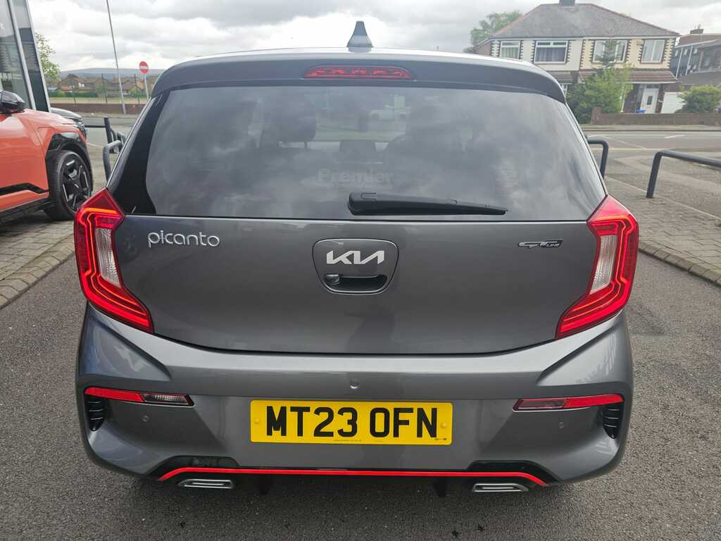 Kia Picanto 1.0 T-gdi Isg Gt-line S MT23OFN Grey #4