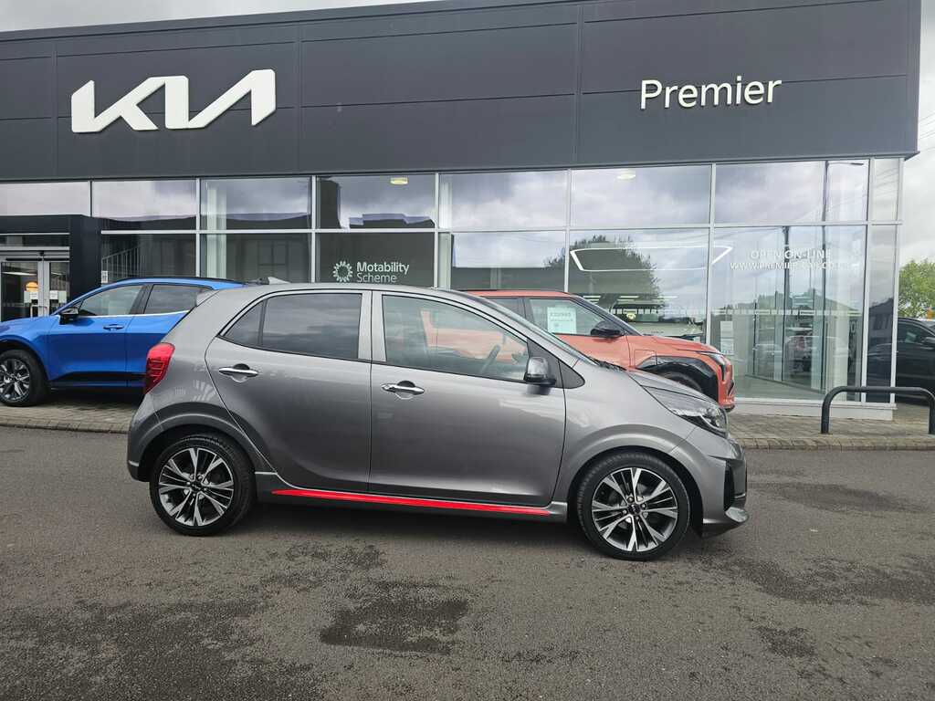 Kia Picanto 1.0 T-gdi Isg Gt-line S MT23OFN Grey #2