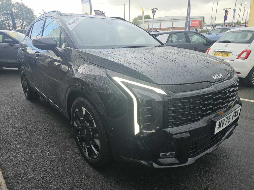 Kia Sportage 1.6 T-gdi Hev Gt-line S MV75VNX Black #5