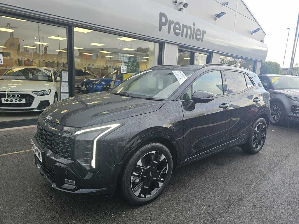 Kia Sportage 1.6 T-gdi Hev Gt-line S MV75VNX Black #3