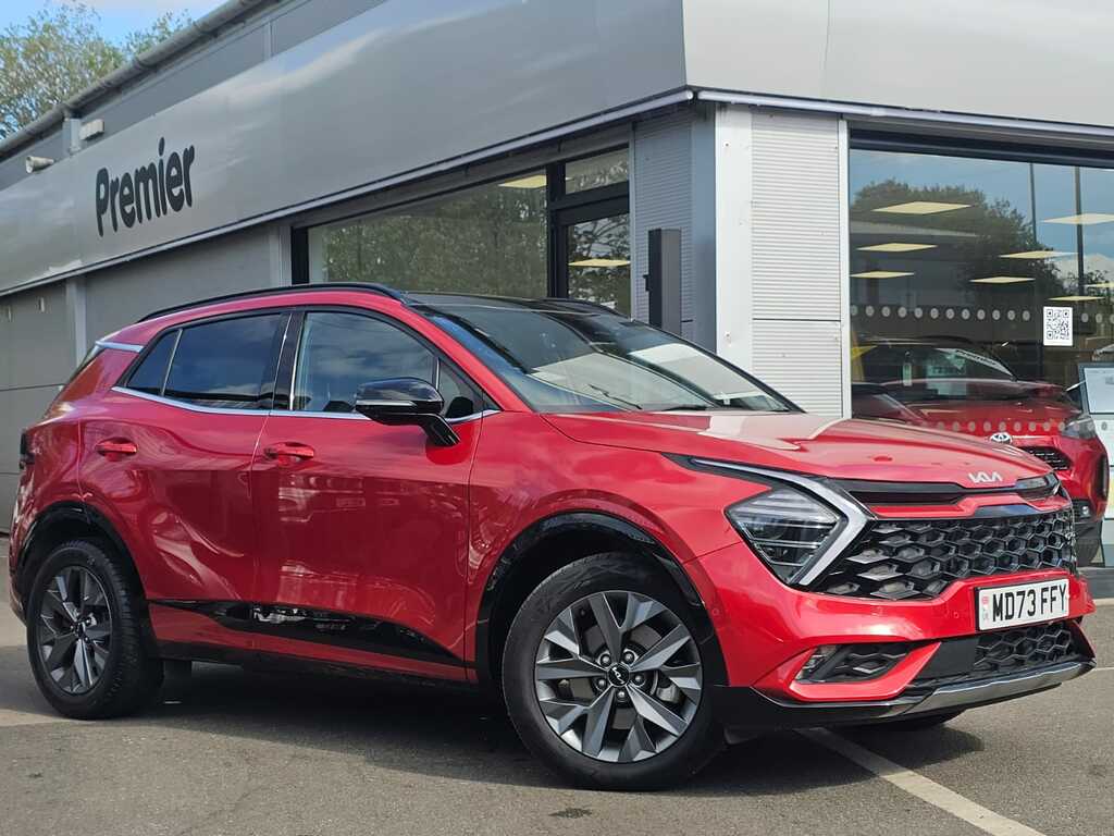 Kia Sportage 1.6 T-gdi Isg Hev Gt-line S Red