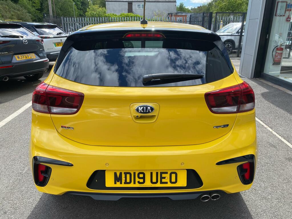 Kia RIO 1.0 T-gdi Gt-line MD19UEO Yellow #5
