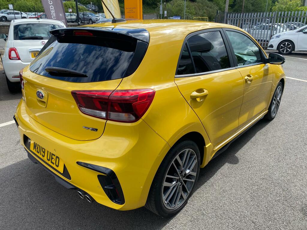 Kia RIO 1.0 T-gdi Gt-line MD19UEO Yellow #4