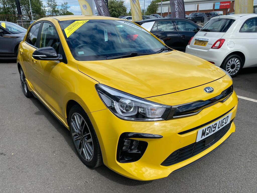 Kia RIO 1.0 T-gdi Gt-line MD19UEO Yellow #2