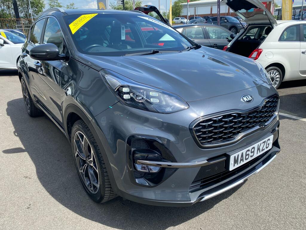 Kia Sportage 1.6 T-gdi Gt-line MA69KZG Silver #2