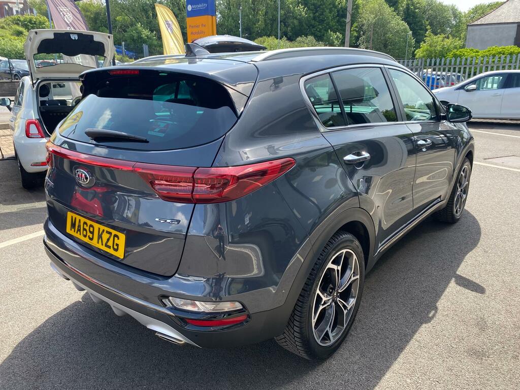 Kia Sportage 1.6 T-gdi Gt-line MA69KZG Silver #4