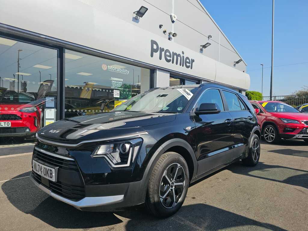 Kia Niro 1.6 Gdi Hev 2 ML74OKB Black #3