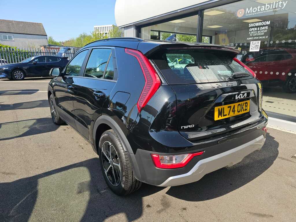 Kia Niro 1.6 Gdi Hev 2 ML74OKB Black #4