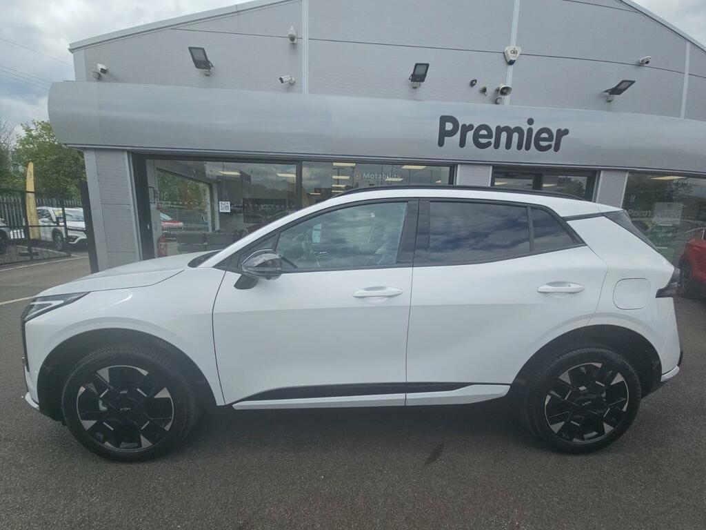 Kia Sportage 1.6 T-gdi Hev Gt-line S MD75LHA White #4