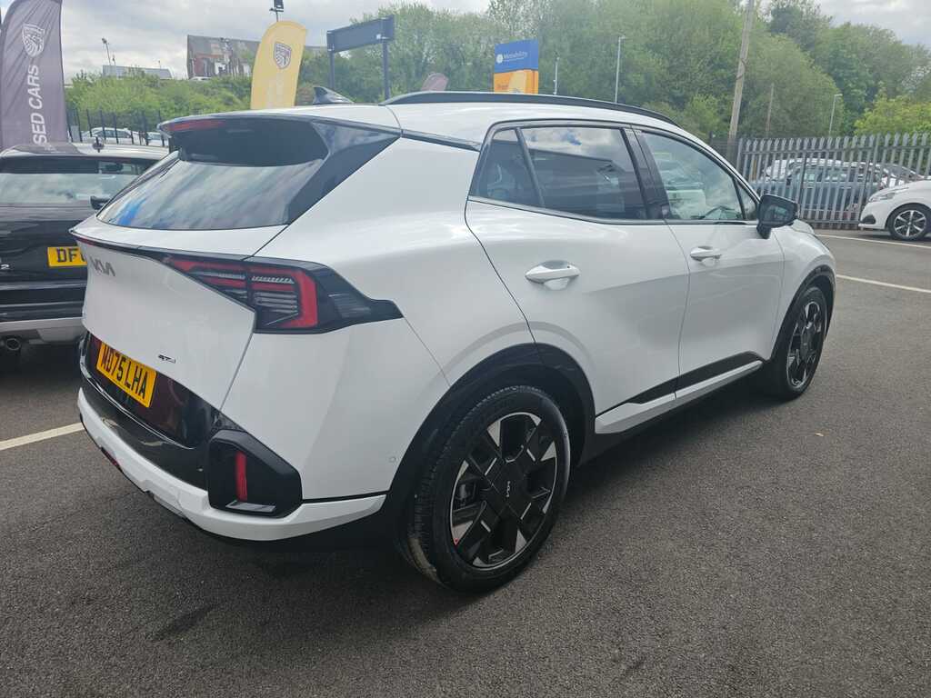 Kia Sportage 1.6 T-gdi Hev Gt-line S MD75LHA White #6