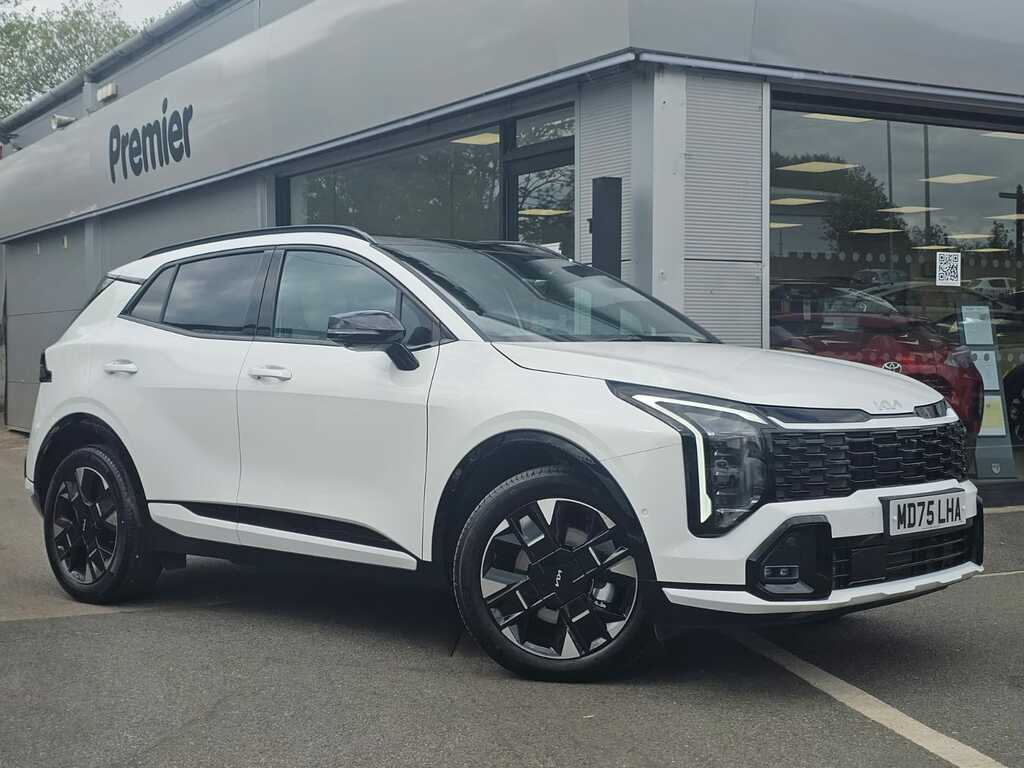 Kia Sportage 1.6 T-gdi Hev Gt-line S White