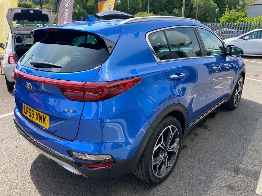 Kia Sportage 1.6 Crdi Gt-line LF69XWK Blue #4
