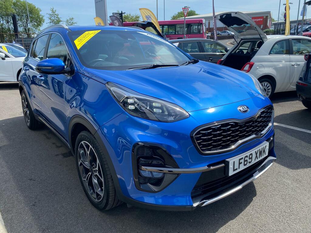 Kia Sportage 1.6 Crdi Gt-line LF69XWK Blue #2