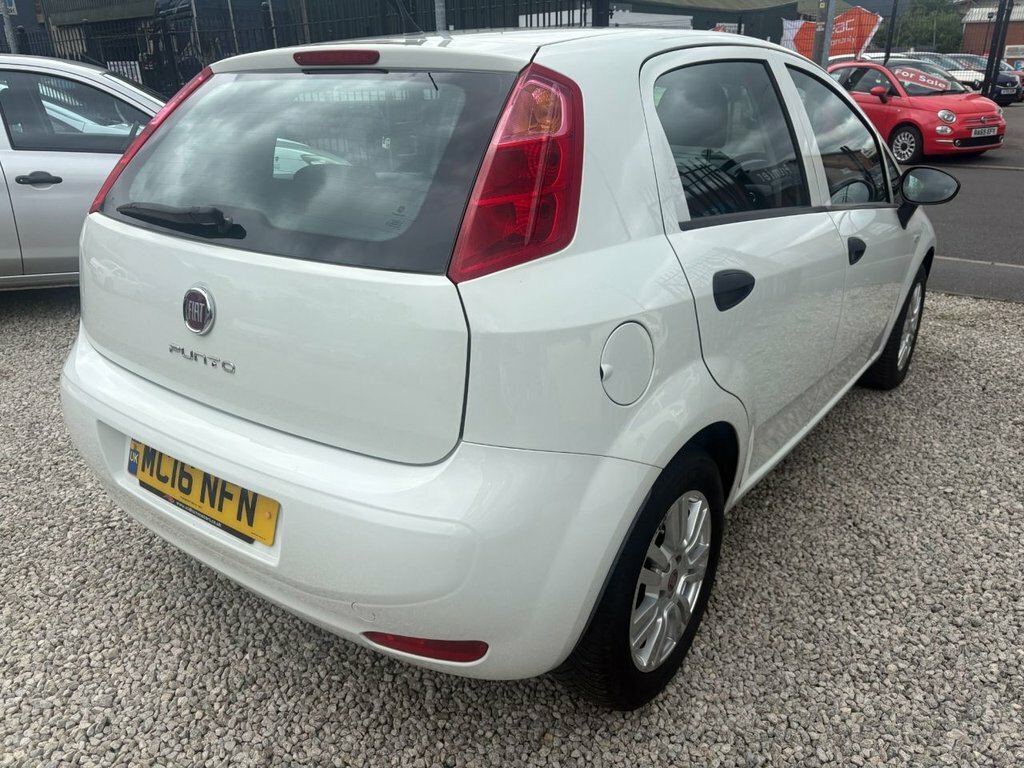 Fiat Punto 1.2L Pop White #6