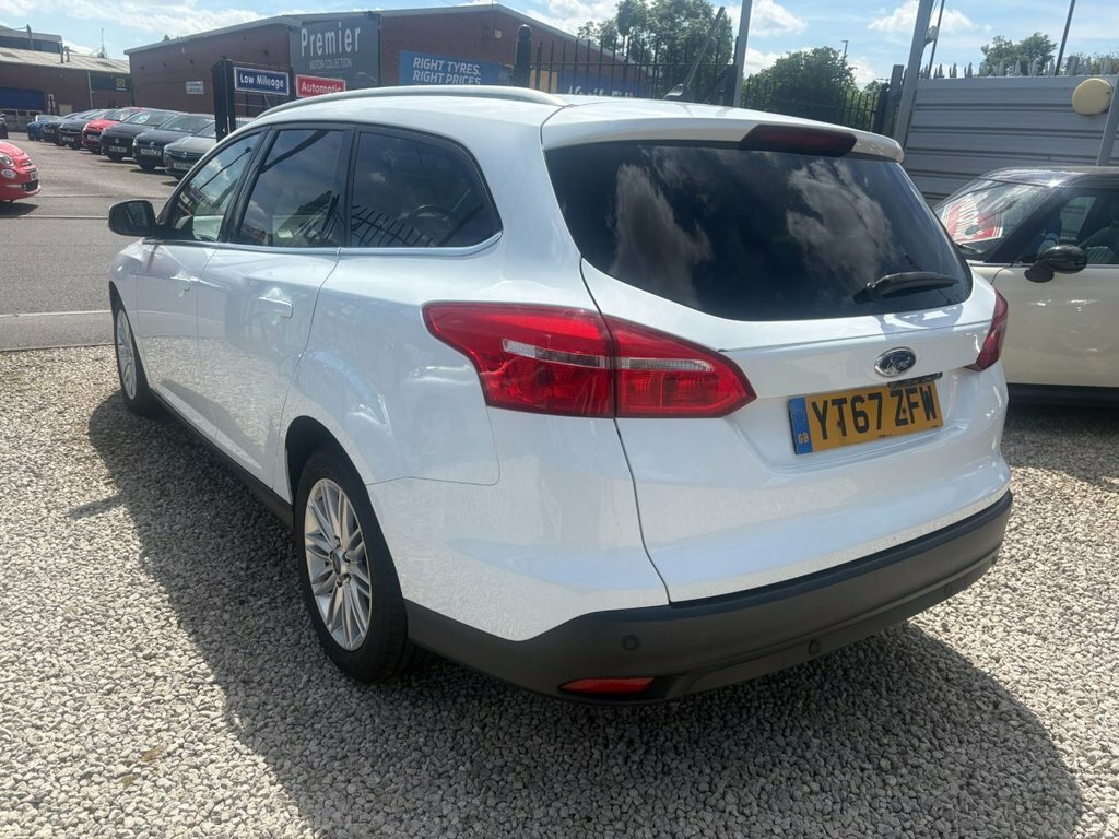 Ford Focus 1.5L Zetec Edition YT67ZFW White #4