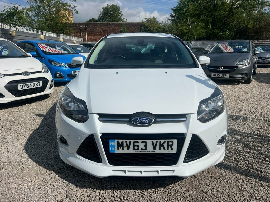Ford Focus 1.6L Zetec S MV63VKR White #2