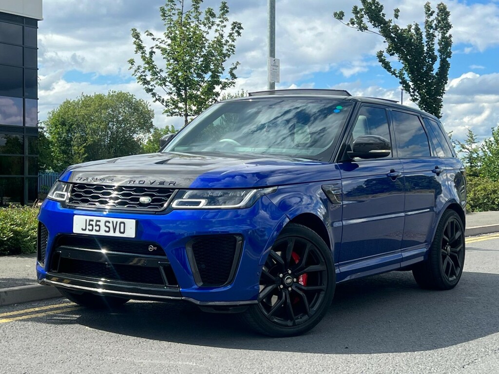 Land Rover Range Rover Sport 5.0 P575 V8 Svr 2018 Purple
