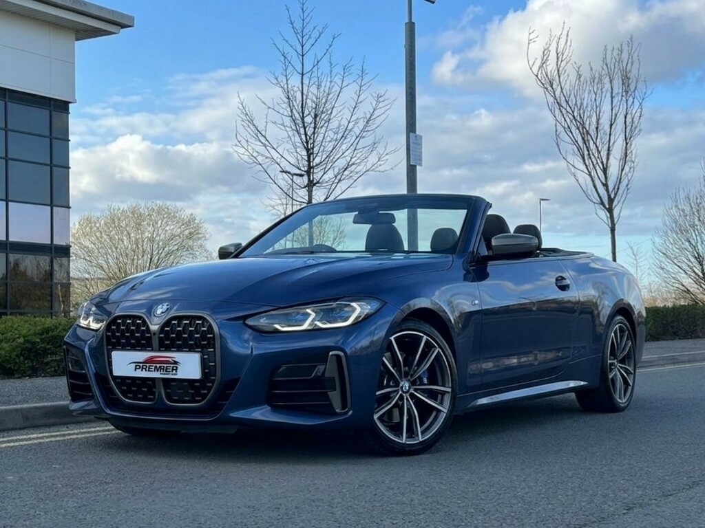 BMW 4 Series 2.0 420I M Sport Convertible 2021 Blue