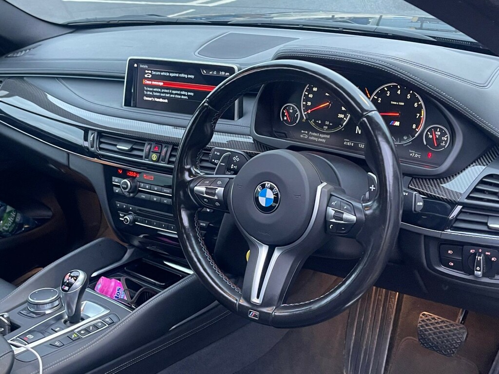 BMW X6 M 4.4 X6 M 2017 Black #5
