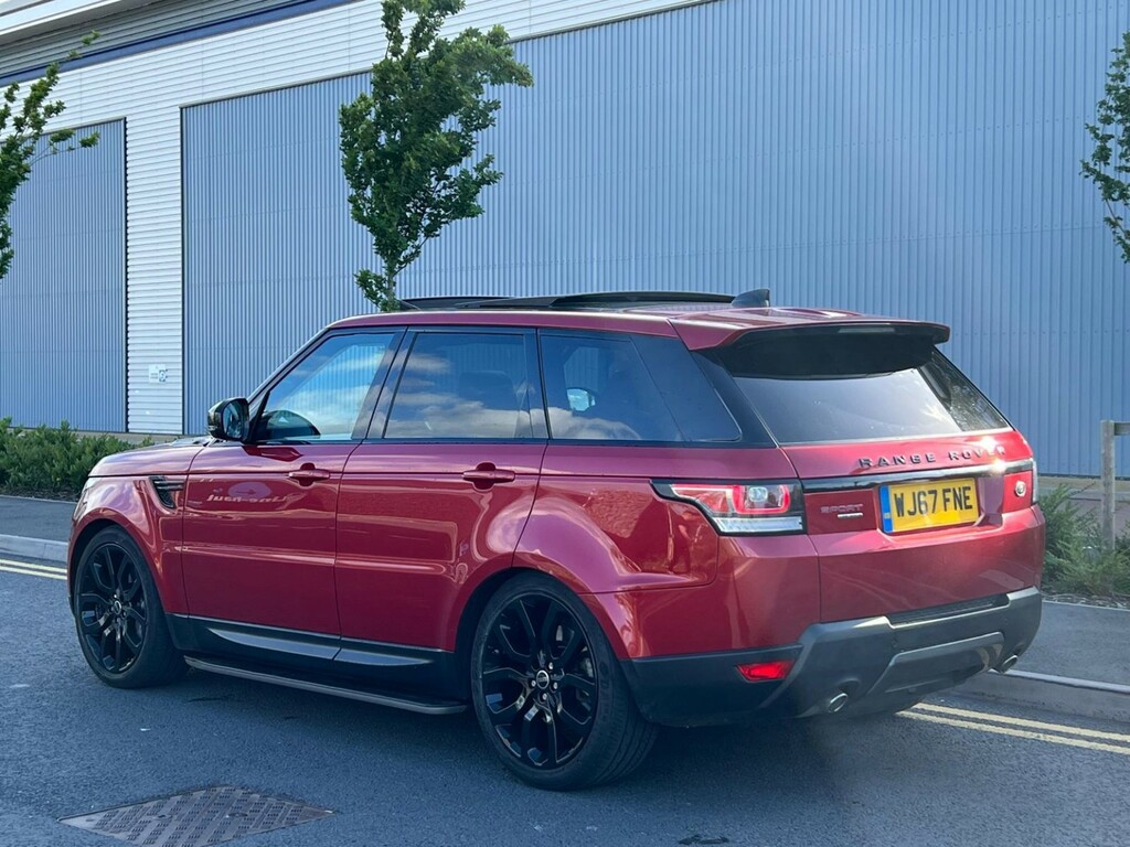 Land Rover Range Rover Sport 3.0 Sd V6 Hse Dynamic 2017 WJ67FNE Red #6