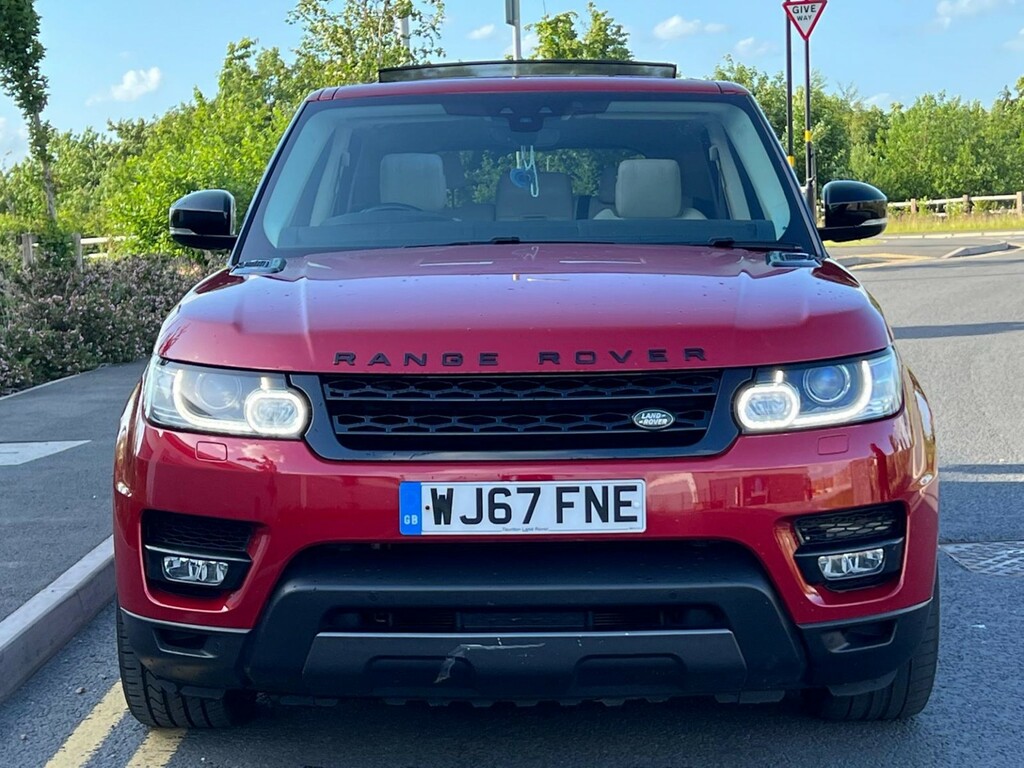 Land Rover Range Rover Sport 3.0 Sd V6 Hse Dynamic 2017 WJ67FNE Red #3