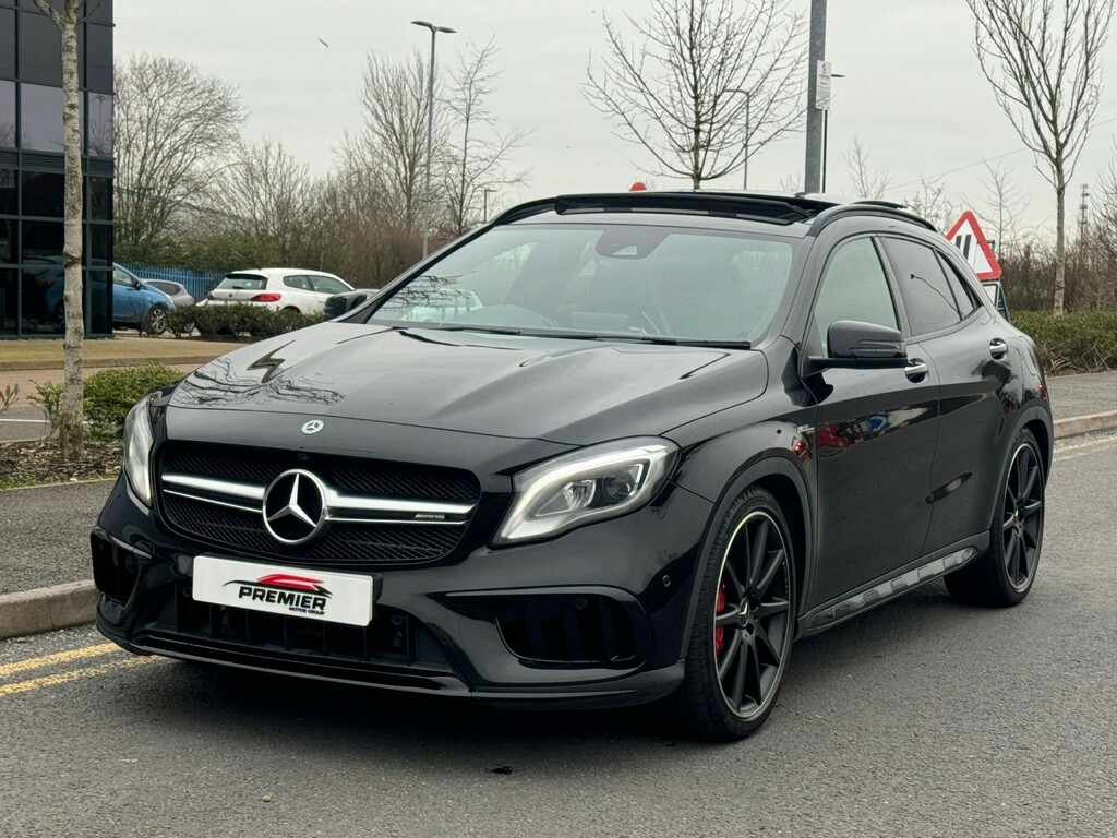 Mercedes-Benz GLA Class 2.0 Gla45 Amg 2018 LN18AXP Black #4