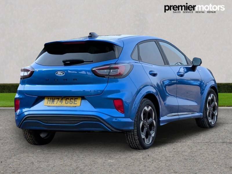 Ford Puma 1.0 Ecoboost Hybrid Mhev St-line X - 2024 74 HW74GGE Blue #5